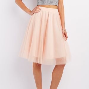 Light Pink Tulle Skirt